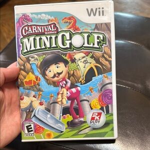 Nintendo Carnival Games Mini Golf for Wii - Colorful Adventure